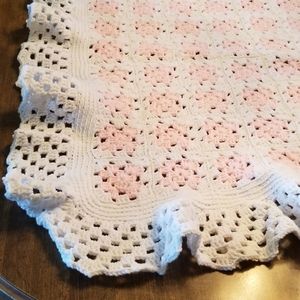HANDMADE CROCHETED BABY BLANKET